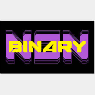 Techwear cyber NonBinary Posters and Art